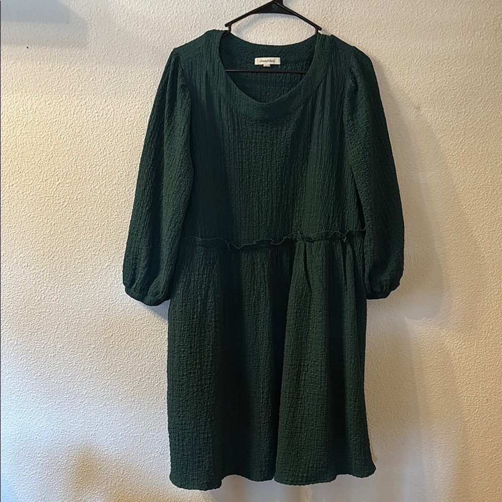 Rhea &  Thea  Sundress with Bishop Sleeves and Pockets
